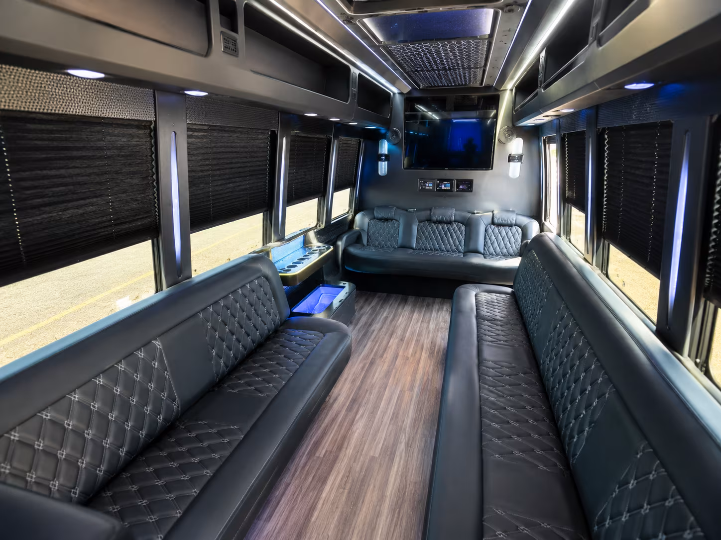 la area sporting events south gate party bus rental