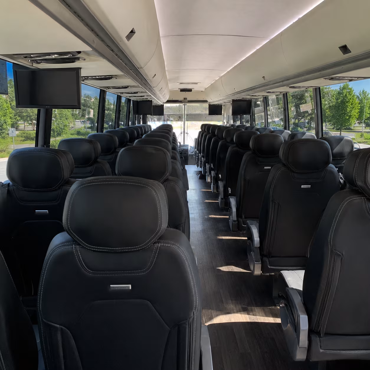 lax charter bus rentals and group airport transfers