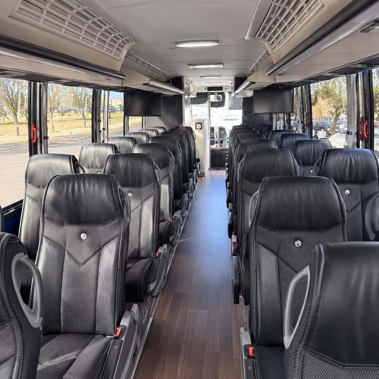 military base shuttle buses for the south gate area
