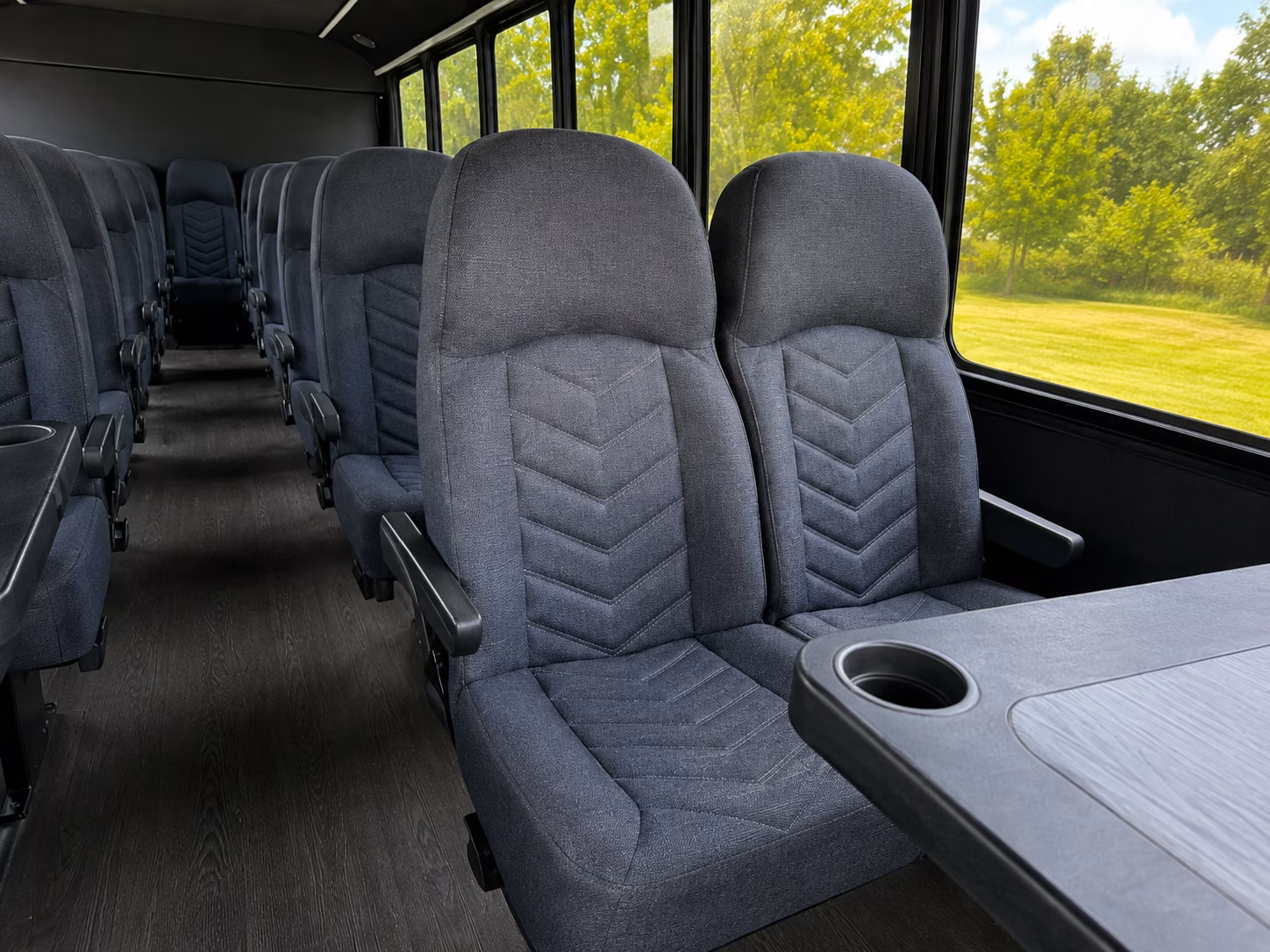 south gate concert transportation onboard seating