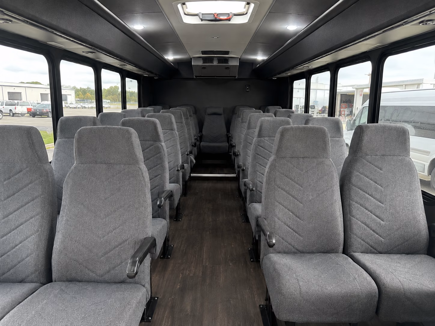 south gate employee transportation onboard seating