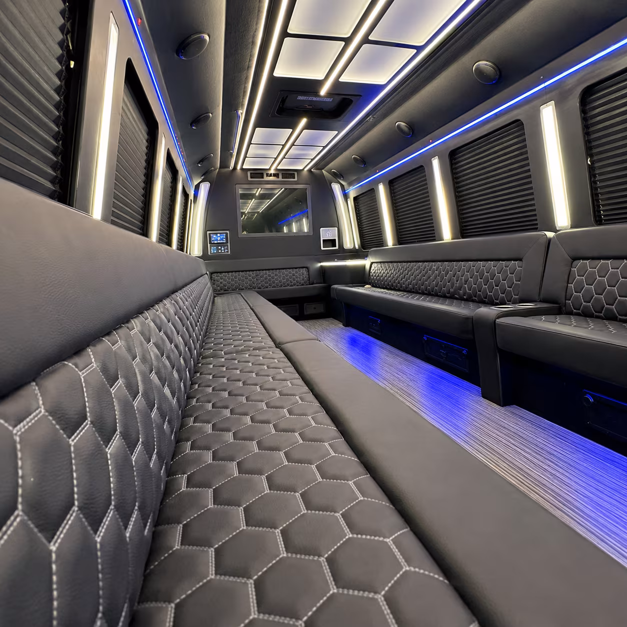 south gate holiday party bus rental