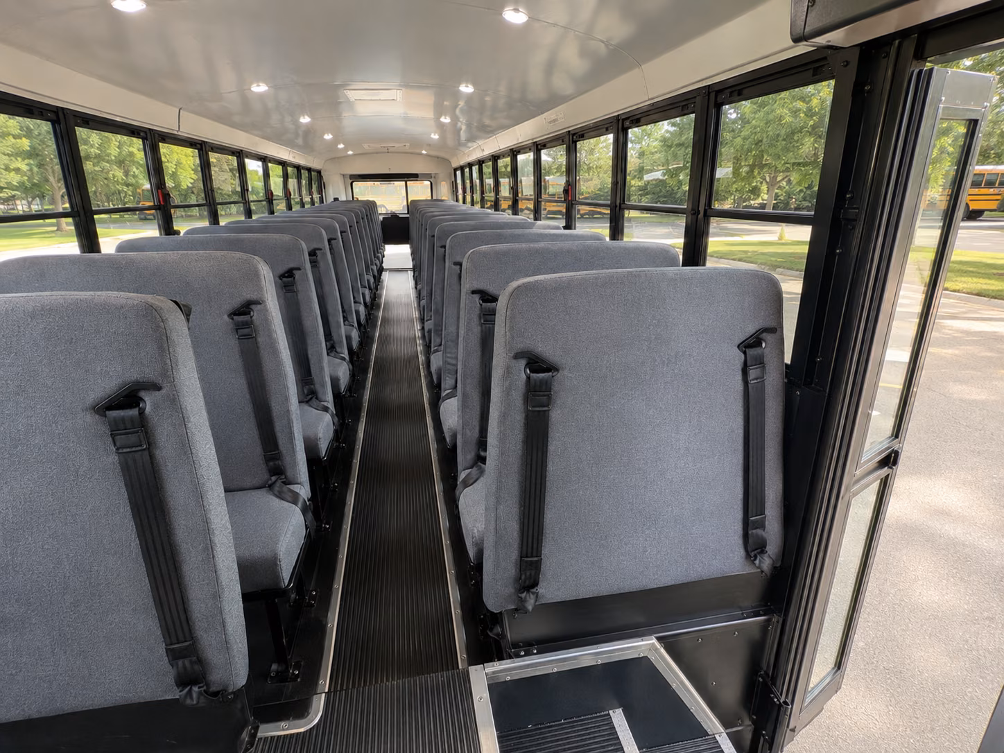 south gate school bus inside