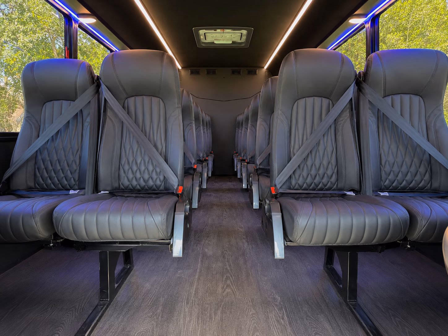 south gate sporting event transportation onboard seating