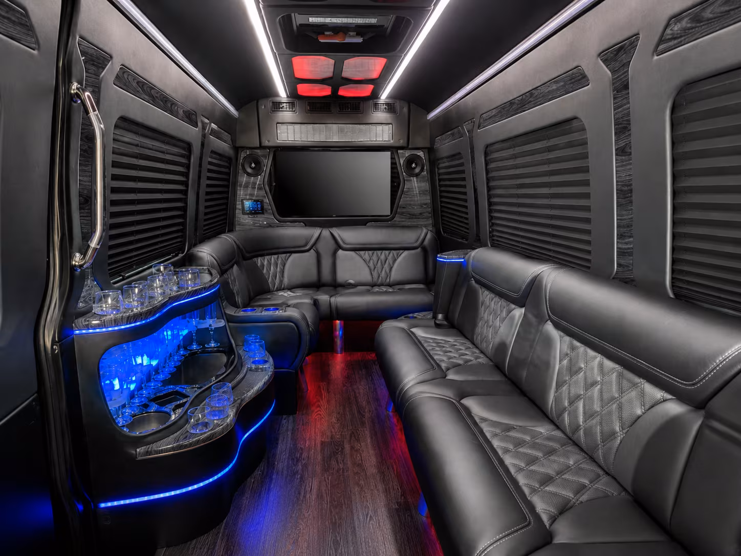 south gate sprinter limousine interior