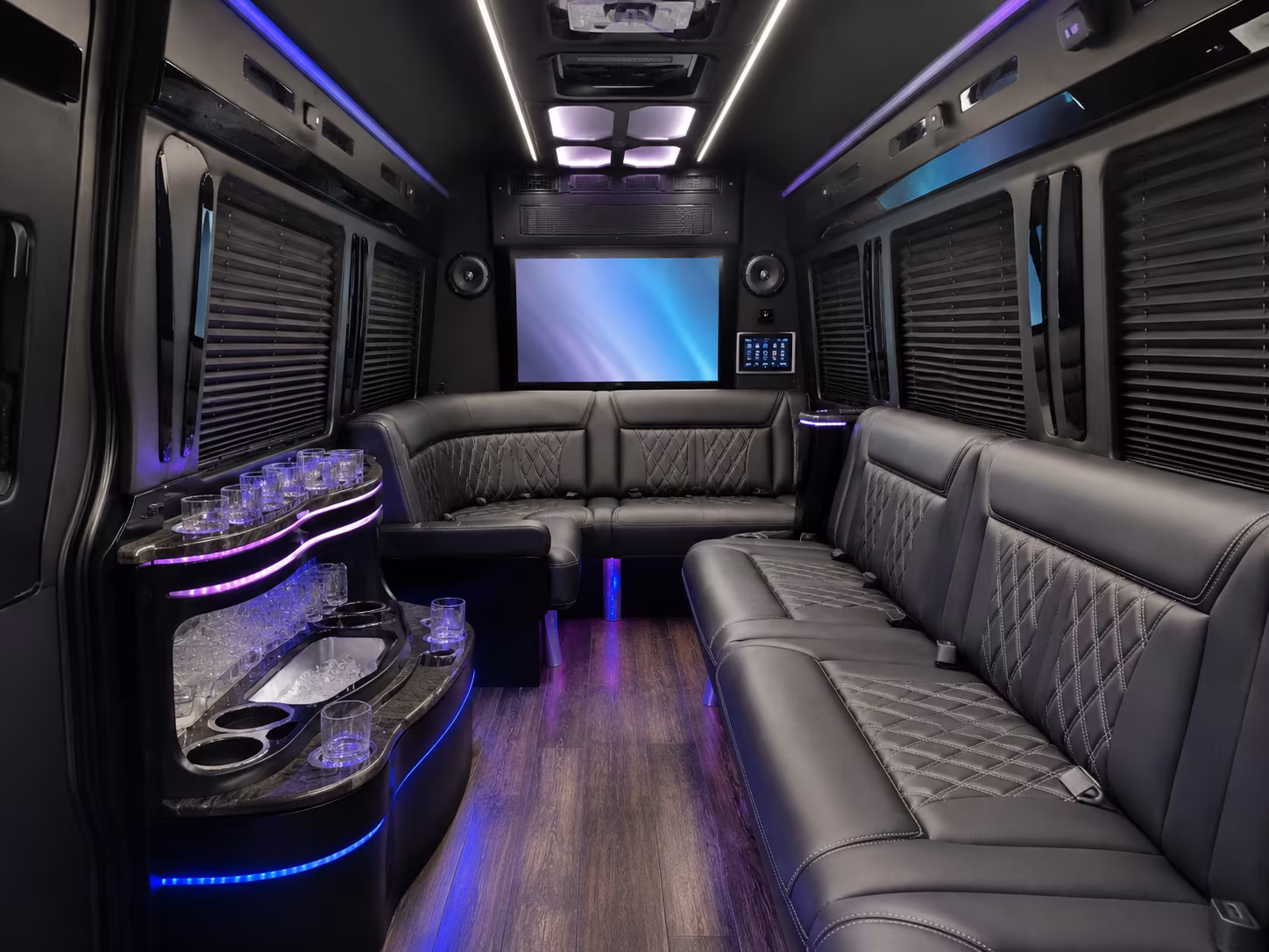 wedding guest shuttle buses in south gate and southeast los angeles